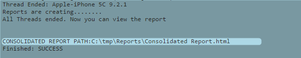 View the reports