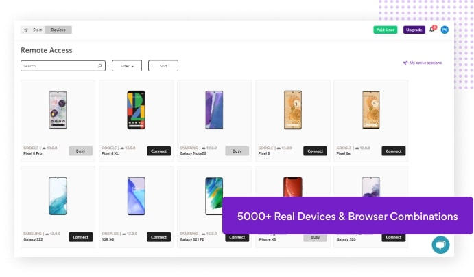 Mobile Device Lab”