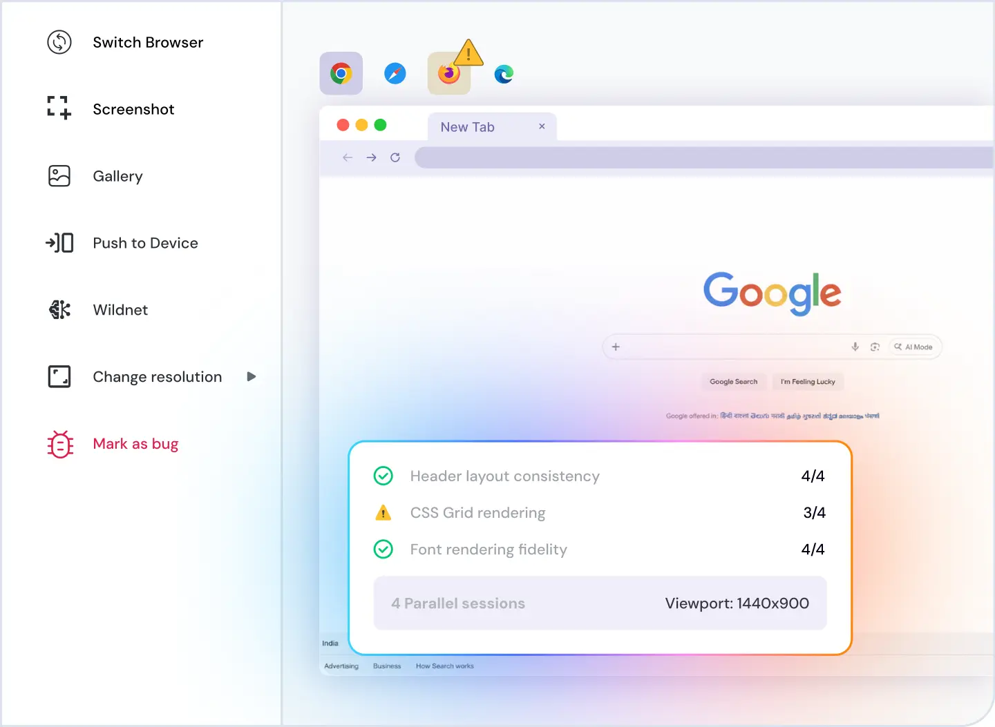 cross browser testing