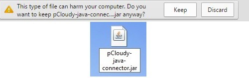 pCloudy java connector jar file