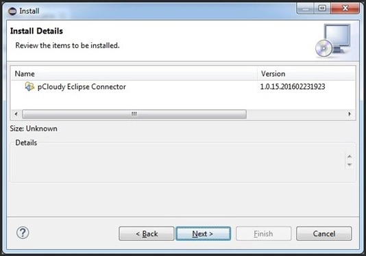 pCloudy-Eclipse-Connector