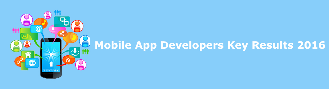 Mobile App Developers Key Results 2016