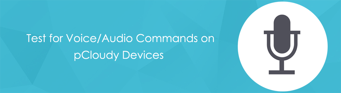 Test For Voice/Audio Commands on pCloudy Devices