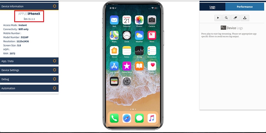 Apple iPhone X