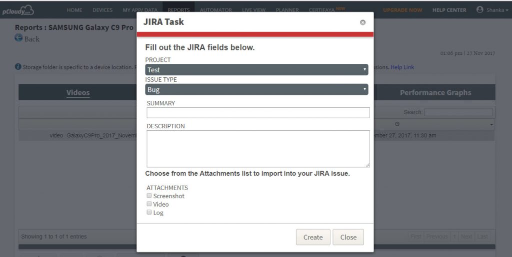 JIRA Task