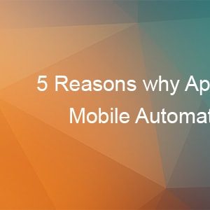 mobile automation on device cloud