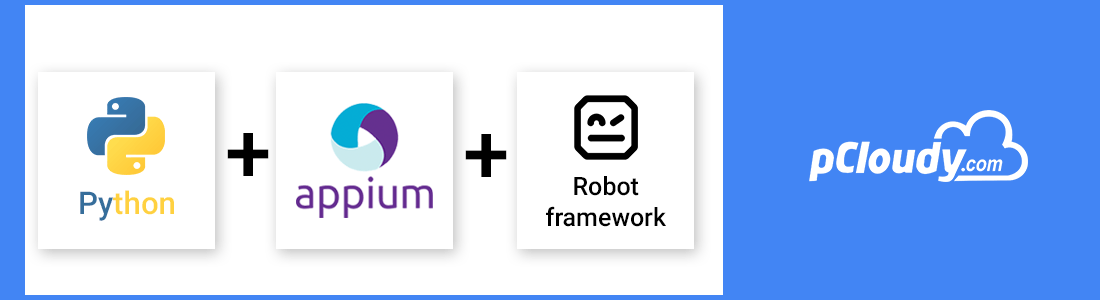 Python + Appium + Robot Framework