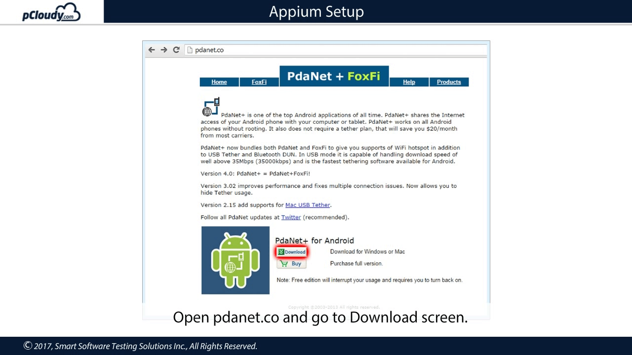 Appium Setup