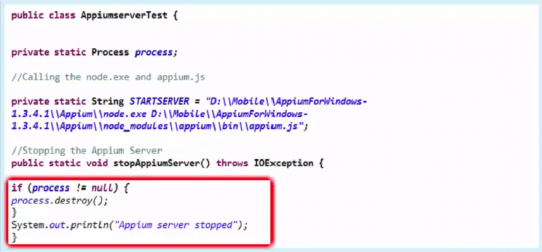 install appium server