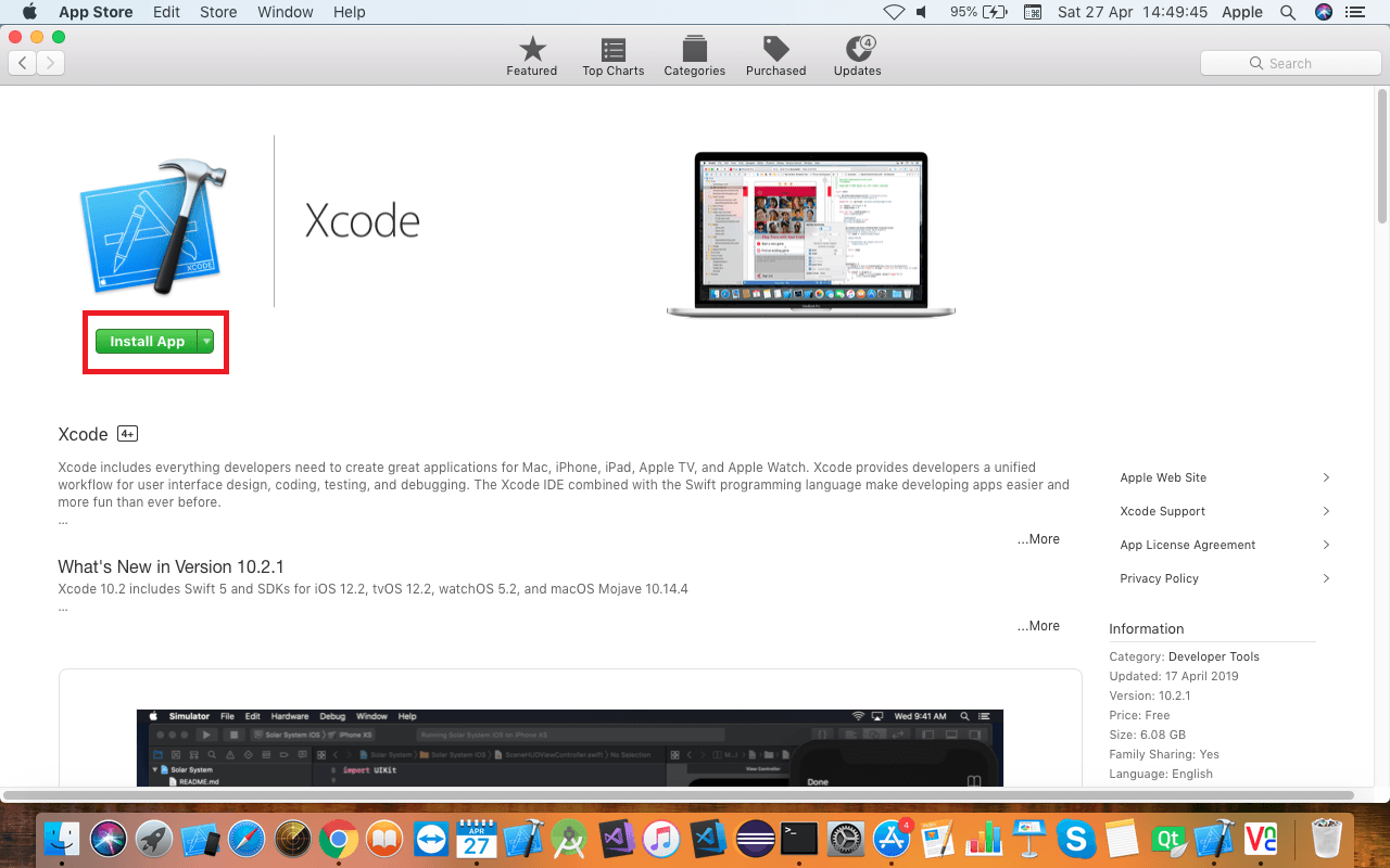 download Xcode