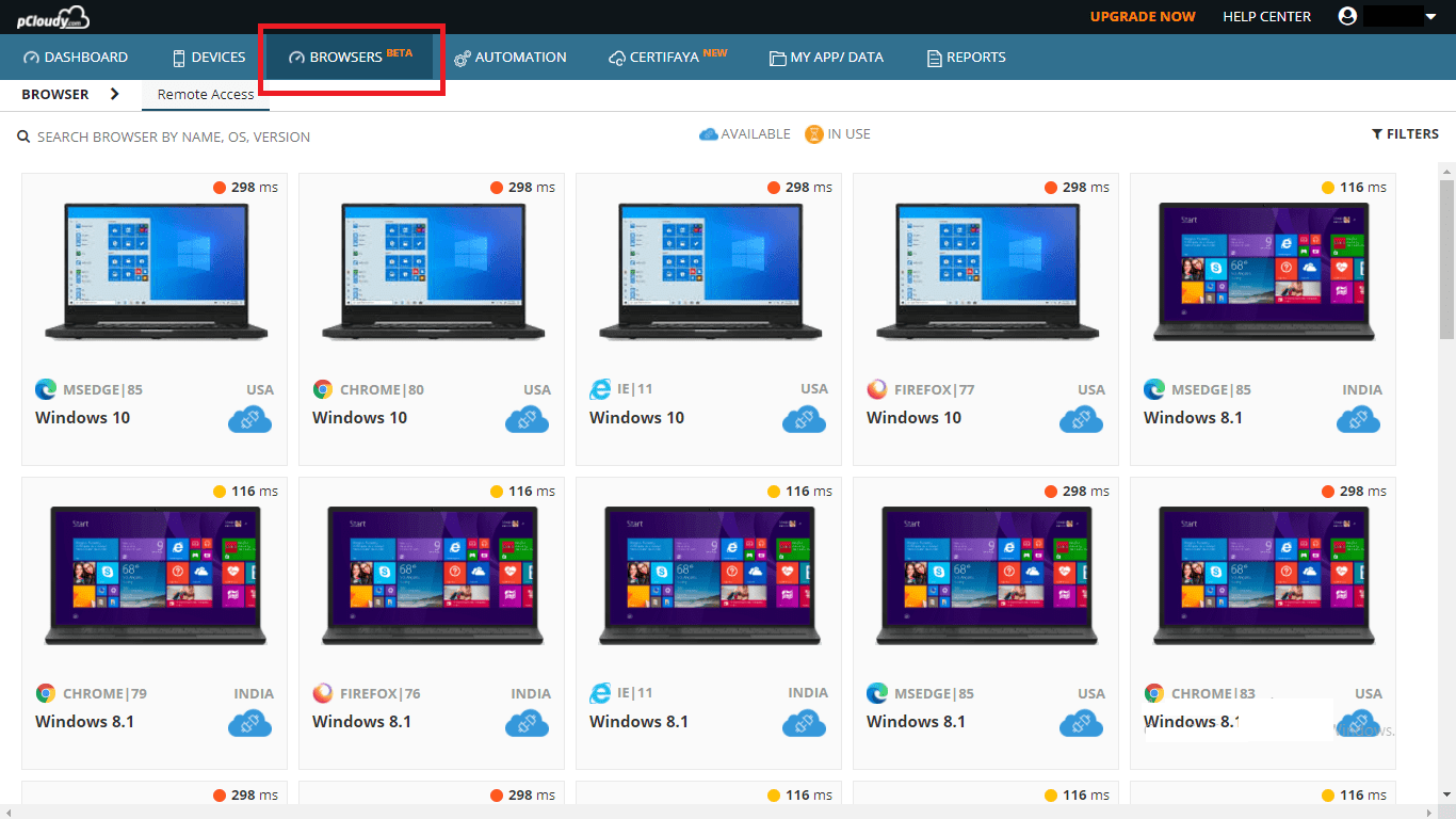 cloud browse cloud browse