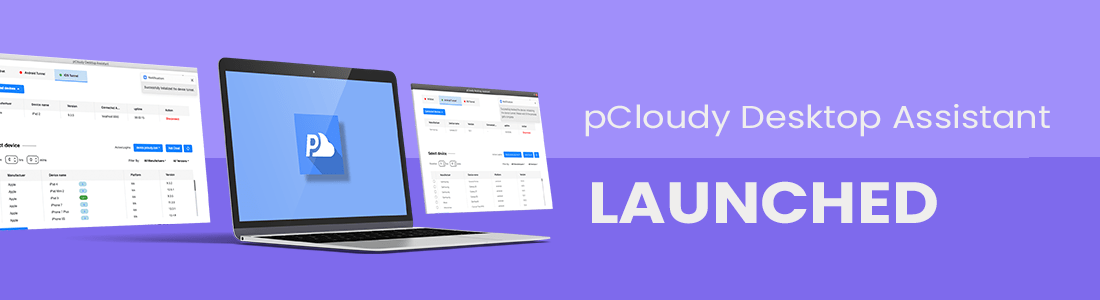 pCloudy Desktop Assistant Launched- Easy to use and access important features of pCloudy at a single place