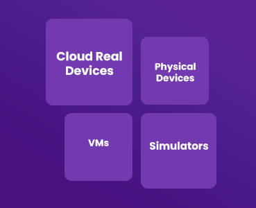 Understanding public Cloud : Cloud Real Devices vs. physical devices, VMs and Simulators
