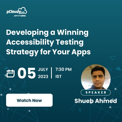 Developing a Winning Accessibility Testing Strategy for Your Apps