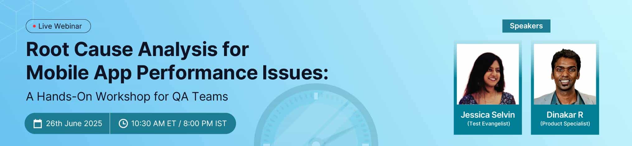 Root Cause Analysis for Mobile App Performance Issues: A Hands-On Workshop for QA Teams